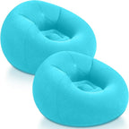 Realspring Inflatable Bean Bag Chairs Outdoor Blow up Camping Chairs Inflatable by Realspring