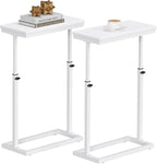 TUTOTAK End Table, Side Table, Tall Couch Table, Sofa Table, Living Room - Image 9