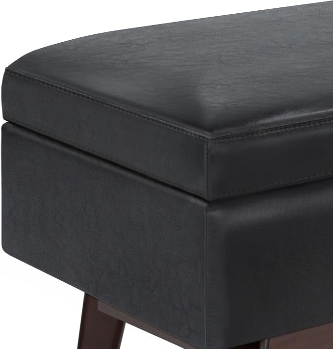 SIMPLIHOME Owen Rectangular Storage Ottoman - Image 6