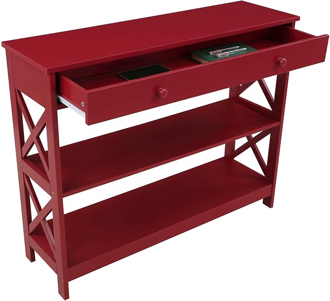 Convenience Concepts Oxford 1 Drawer Console Table - Image 6