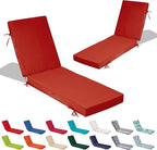 80x26x4in Lounge Cushions for Outdoor Furniture, Outdoor Lounge Chair Cushions by Odsiikly