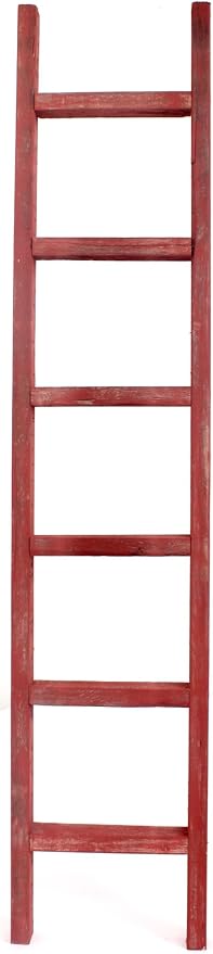 BARNWOODUSA Rustic Decorative Ladder - Image 2