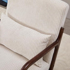 Mid-Century Modern Accent Chair & Coffee Table Set - Image 9