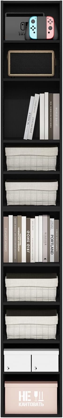 Furinno PASIR Book Shelf, 10-Tier Bookshelf, Bookcase - Image 4