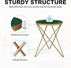 HLR Modern Round Side Table, End Table - Image 4