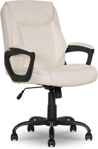 Amazon Basics Classic Puresoft PU Padded Mid-Back Office Chair by AmazonBasics