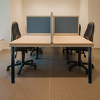 QLLY 27.5 inch/ 70cm Adjustable Metal Desk Legs, Heavy Duty Furniture Table Legs - Image 8