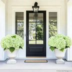 4Pcs Real Touch Hydrangea Artificial Flowers, 21" Fake Flowers, Light Green - Image 5