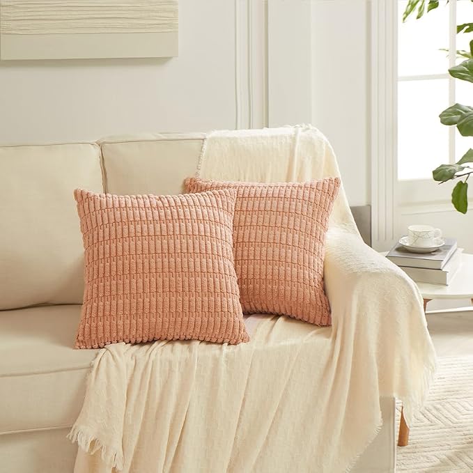 Fancy Homi 4 Packs Decorative Throw Pillow Covers - Image 6