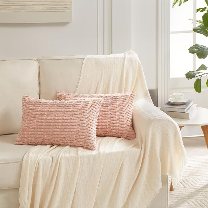 Fancy Homi 4 Packs Decorative Throw Pillow Covers - Image 6