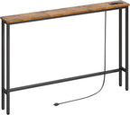 ELYKEN 47.2" Narrow Console Sofa Table by ELYKEN