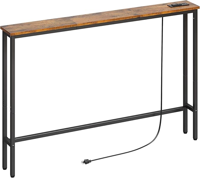 ELYKEN 47.2" Narrow Console Sofa Table by ELYKEN