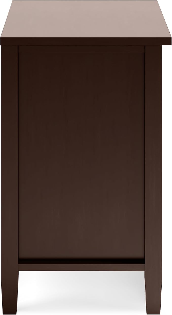 SIMPLIHOME Warm Shaker Bedside Table - Image 7