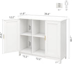 TaoHFE White Buffet Cabinet - Image 3