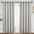 Yakamok Room Darkening Curtains 62x96 inch Length Light Beige-Living Room | 2 by Yakamok