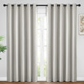 Yakamok Room Darkening Curtains 62x84 inch Length Light Beige-Living Room | 2 by Yakamok