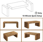 Reclaimed Solid Wood Coffee Table - Image 6