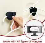 Latoxcaa Space Saving Standard Hanger Hooks 100Pcs, Upgrade Heavy Duty Space - Image 4