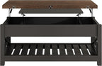 ChooChoo Coffee Table Lift Top, Coffee Table Converts to Dining Table - Image 6