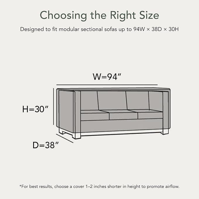 Covermates Modular Sectional Sofa Cover - Image 2