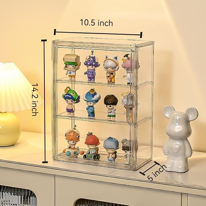 BOHOIDEE 3 Tiers Clear Display Case - Image 3