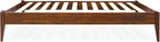 Bme Dinkee 15" Solid Wood Platform Bed Frame Without Headboard - Image 4