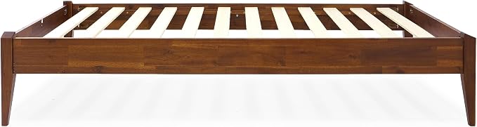 Bme Dinkee 15" Solid Wood Platform Bed Frame Without Headboard - Image 4