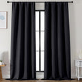 Simplebrand Ava Halloween Black Blackout Curtains by Simplebrand