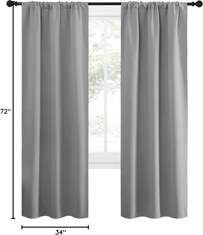 NICETOWN Sidelight Curtains for Front Door - Image 10