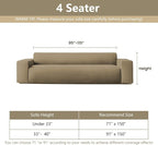 MYSKY HOME Couch Cover for Dogs, Sectional Couch Cover - Image 8