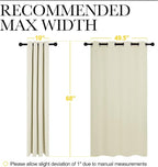 NICETOWN Room Darkening Curtain Panels - Image 6