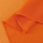 SpaceDresser Orange Sheer Curtains 4 Panels Rod Pocket Semi-Sheer Curtain 45 - Image 7