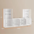 TUSY 71" TV Stand Storage Set - Image 2