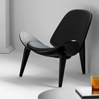 OAKHAM Comfy Shell Chair, Mid Century Modern Accent Chair - Image 3