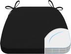 AAAAAcessories D-Shaped Chair Cushions, Machine-Washable Cover by AAAAAcessories