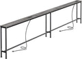 SUPERJARE 110.2 Inch Sofa Table by SUPERJARE