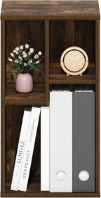 Furinno DALY Book Shelf, 3-Cube Bookshelf, Cube Storage Organizer Bookcase - Image 4