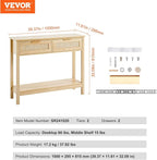 VEVOR Rattan Console Table - Image 2
