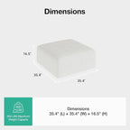 Novilla Modular Sectional Sofa, Modern Cloud Sectional Couch - Image 2