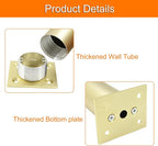 Set of 4 Aluminum Alloy Furniture Legs 3 Inch Height, 1.5 Inch Diameter - Image 3