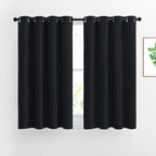 NICETOWN Black Out Curtains 54 inch Long by NICETOWN