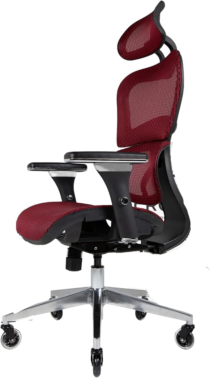 Nouhaus Ergo3D Ergonomic Office Chair Lumbar Support Mesh Office Chair by Nouhaus