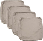 Sqodok Patio Cushion Cover 24x22 inch, Outdoor Seat Cushion Slip Cover by Sqodok