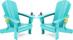 SERWALL Adirondack Chair with Cup Holders by SERWALL