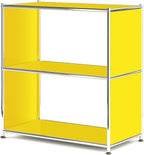 32-Inch 2-Tier Metal Bookcase, Open Shelf Storage Organizer by SIMPLINK