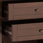 SIMPLIHOME Warm Shaker Bedside Table - Image 8