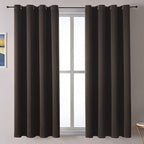 ChrisDowa Blackout Curtains for Bedroom and Living Room 63 Inches Long | 2 by ChrisDowa