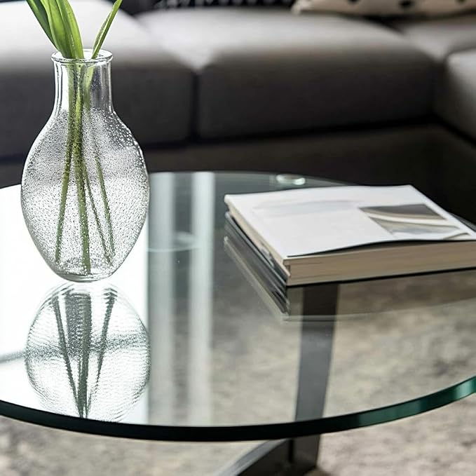 16" Round Tempered Glass Table Top - Image 7