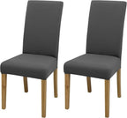 BIETYONE Stretch Dining Chair Covers Set of 2, Soft Removable Washable Kitchen by BIETYONE