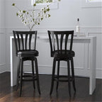Hillsdale Savana Wood Bar Height Kitchen Stool, 29.5" High - Image 5